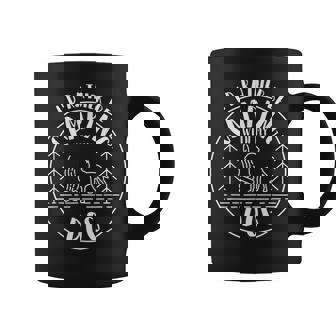 Camping Design Id Rather Be Camping With My Dog Gift For Women Coffee Mug - Thegiftio