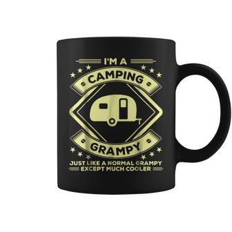 Camping Grampy Funny Camper Gifts Grandpa Coffee Mug | Mazezy