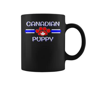 Canadian Puppy Bdsm Fetish Pride Human Pup Play Canada Coffee Mug | Mazezy