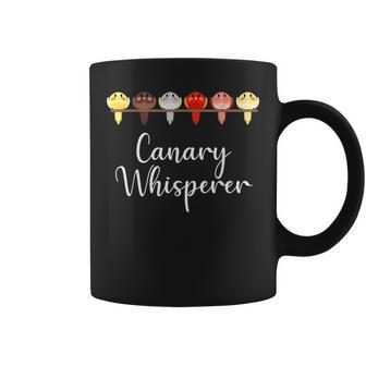 Canary Whisperer Finch Songbird Pet Bird Lover Coffee Mug | Mazezy