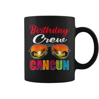 Cancun Mexico Birthday Crew 2023 Vacation Group Matching Coffee Mug | Mazezy