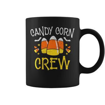 Candy Corn Crew Halloween Party Spooky Season Coffee Mug | Mazezy