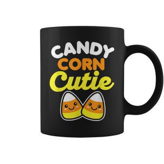 Candy Corn Cutie Halloween Costume Cute Fall Kawaii Graphic Halloween Costume Coffee Mug | Mazezy