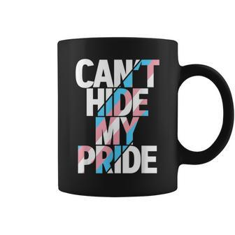 Cant Hide My Pride Transgender Trans Flag Ftm Mtf Lgbtq Coffee Mug | Mazezy
