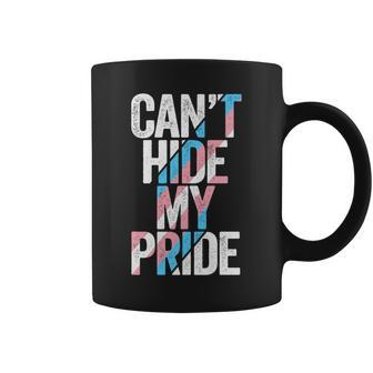 Cant Hide My Pride Transgender Trans Flag Ftm Mtf Lgbtq Coffee Mug | Mazezy