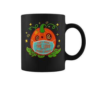 Cant Mask The Love For My 2Nd Grade Teacher Halloween Costu Gifts For Teacher Funny Gifts Coffee Mug | Mazezy