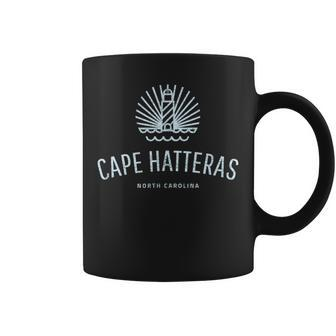 Cape Hatteras Obx North Carolina Retro Lighthouse Coffee Mug | Mazezy