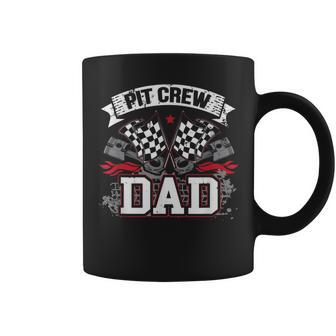 Car Drag Racer Pit Crew Dad Drag Racing Coffee Mug | Mazezy
