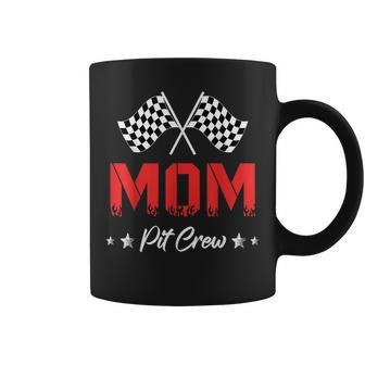 Car Racing Birthday Party Family Matching Mom Pit Crew Gifts For Mom Funny Gifts Coffee Mug | Mazezy