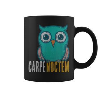Carpe Seize One's Day Nope The Night Classical Latin Coffee Mug | Mazezy