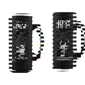 Cat For Men Humor Hiss Off Meow Cat T Coffee Mug - Thegiftio