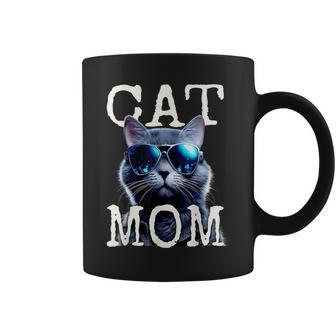Cat Mom Mother House Cats Mommy Mum Mothers Day Cat Gifts For Mom Funny Gifts Coffee Mug | Mazezy