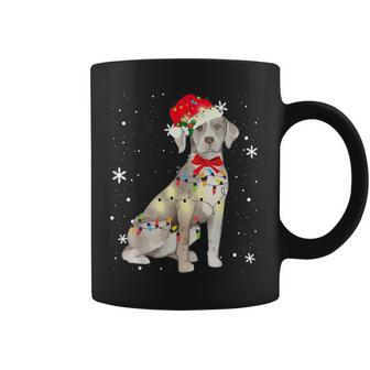 Catahoula Leopard Dog Christmas Light Xmas Mom Dad Gifts Gifts For Mom Funny Gifts Coffee Mug | Mazezy