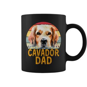 Cavador Dog Dad Retro Vintage My Dogs Are My Cardio Coffee Mug | Mazezy