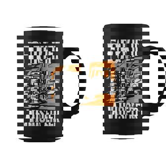 Certified Forklift Truck Operator Vintage Forklift Whisperer Coffee Mug | Mazezy