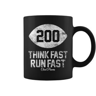 Chad Powers Think Fast Run Fast Football Lover Vintage Coffee Mug | Mazezy AU