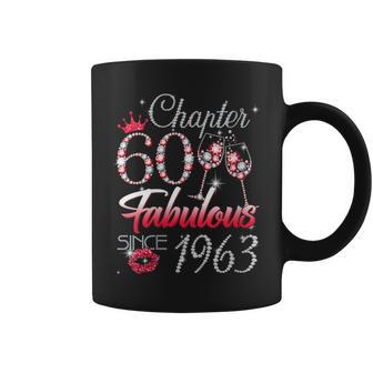 Chapter 60 Fabulous Since 1963 60Th Birthday Queen Coffee Mug - Monsterry UK