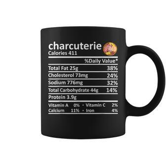 Charcuterie Nutrition Food Facts Thanksgiving Costume Xmas Coffee Mug | Mazezy
