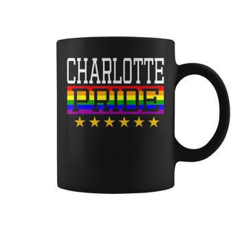 Charlotte Pride Gay Lesbian Queer Lgbt Rainbow Flag Coffee Mug | Mazezy