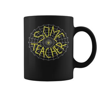 Charlotte's Some Teacher Spider Web Coffee Mug | Mazezy