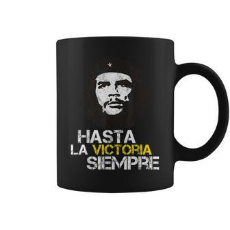 Che Guevara Hasta La Victoria Siempre Cuban Vintage Men Coffee Mug | Mazezy