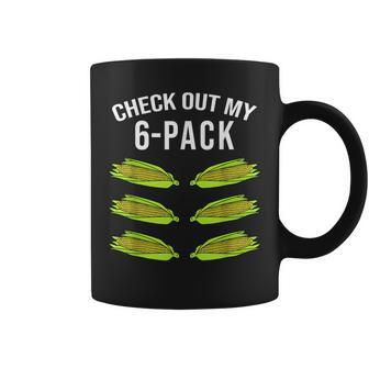 Check Out My Six Pack Corn Funny 6 Pack Gym Corn Lovers Corn Funny Gifts Coffee Mug | Mazezy