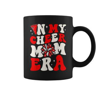 In My Cheer Mom Era Trendy Cheerleading Football Mom Life Coffee Mug - Seseable