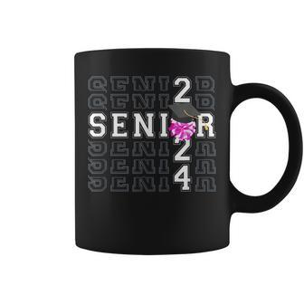 Cheerleader Cheer Graduation Cheer Senior Class 2024 Coffee Mug | Seseable CA