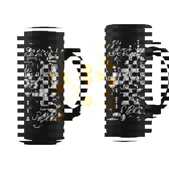 Cheers To 49 Years Old Happy 49Th Birthday Queen Drink Wine Coffee Mug - Seseable