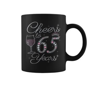 Cheers To 65 Years 1957 65Th Birthday For Coffee Mug - Seseable