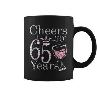 Cheers To 65 Years 1957 65Th Birthday For Coffee Mug - Seseable