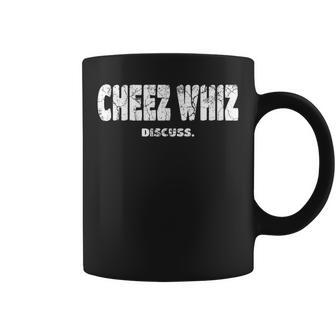 Cheez Whiz Discuss Food Lover Coffee Mug | Mazezy