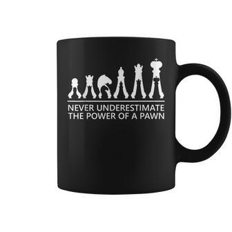 Chess Player Never Underestimate The Power Of Pawn Coffee Mug - Thegiftio UK