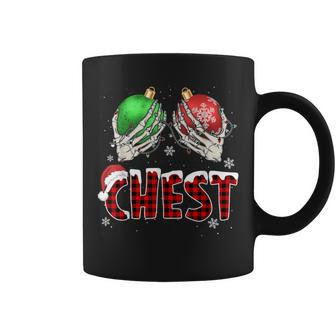 Chest Nuts Christmas Chestnuts Xmas Couple Matching Costume Coffee Mug - Thegiftio UK