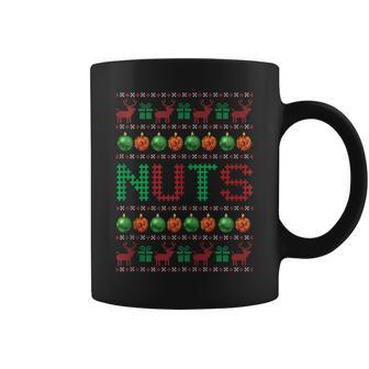 Chest Nuts Matching Family Chestnuts Ugly Christmas Sweater Coffee Mug - Monsterry