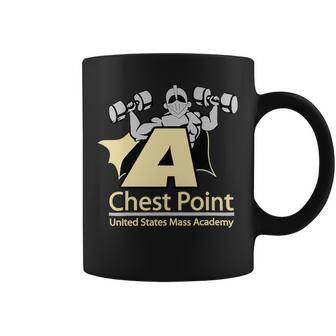 Chest Point Mass Academy Weightlifting Bodybuilding Gym Coffee Mug - Monsterry AU