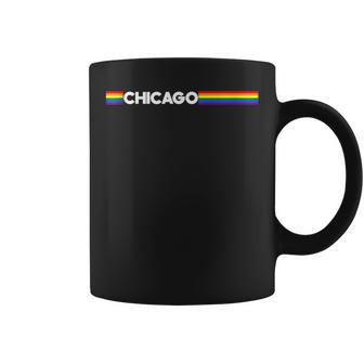 Chicago Gay Pride Colors Outfits For Parades Festival Party Coffee Mug | Mazezy