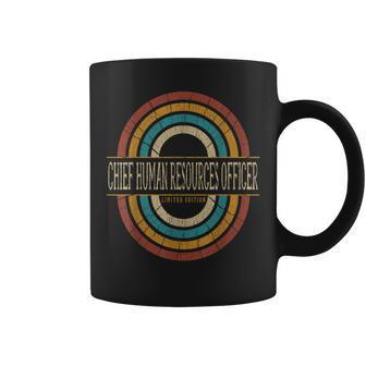 Chief Human Resources Officer Vintage Retro Coffee Mug | Mazezy