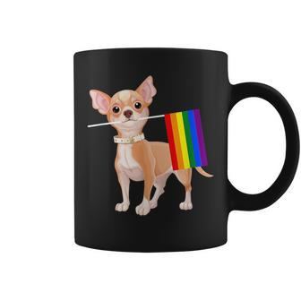 Chihuahua Lgbtq 2018 Rainbow Gay Lesbian Pride Coffee Mug | Mazezy
