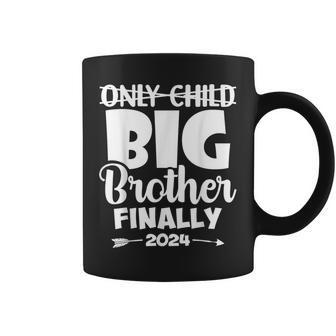 Only Child Expires 2024 Promoted To Big Brother Finally Coffee Mug - Seseable