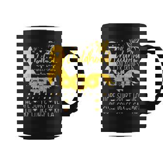 Childhood Cancer Support Family Childhood Cancer Awareness Coffee Mug - Monsterry