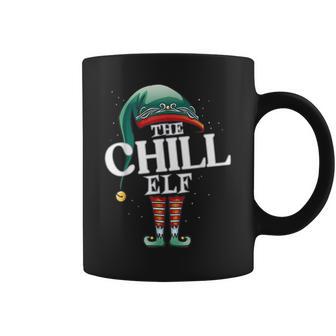 Chill Elf Christmas Group Xmas Pajama Party Coffee Mug - Monsterry