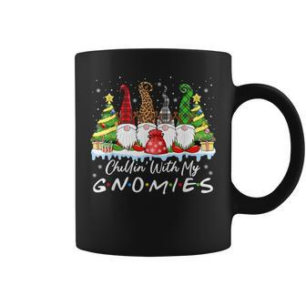 Chillin With My Gnomies Christmas Family Friend Gnomes Coffee Mug - Thegiftio UK