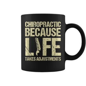 Chiropractor Physiotherapy Assistant Chiropractic Life Coffee Mug | Mazezy