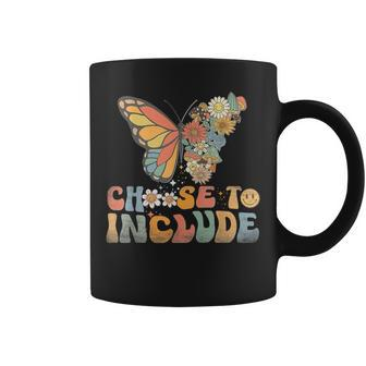 Choose To Include Special Education Teacher Autism Awareness Coffee Mug - Seseable