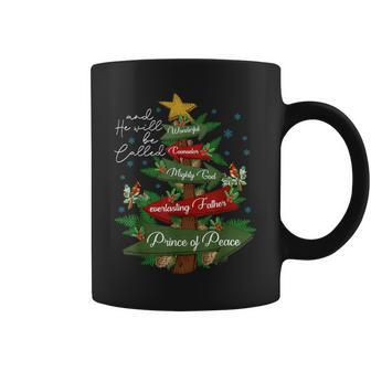 Christian Christmas He Will Be Called Wonderful Counselor Coffee Mug | Mazezy