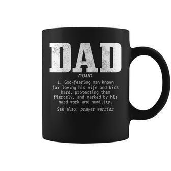 Christian Dad Religious Faith Bible Verse Fathers Day Coffee Mug - Seseable