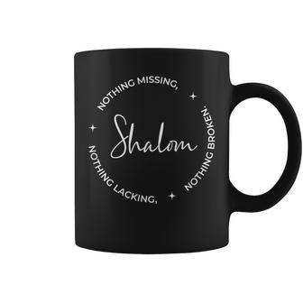 Christian Faith Shalom A Gift For Men And Women Coffee Mug - Thegiftio UK