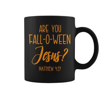 Christian Halloween Jesus Church Cross Bible Verse Church Funny Gifts Coffee Mug | Mazezy