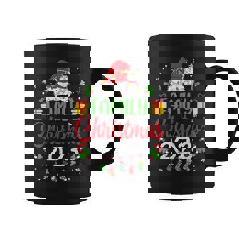 Christmas 2023 Family Matching Outfits Team Santa Elf Squad Coffee Mug | Mazezy